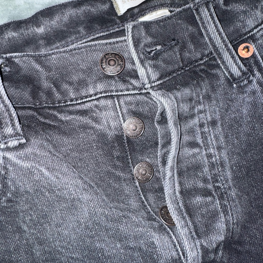American Eagle Outfitters Black Ankle Jeans